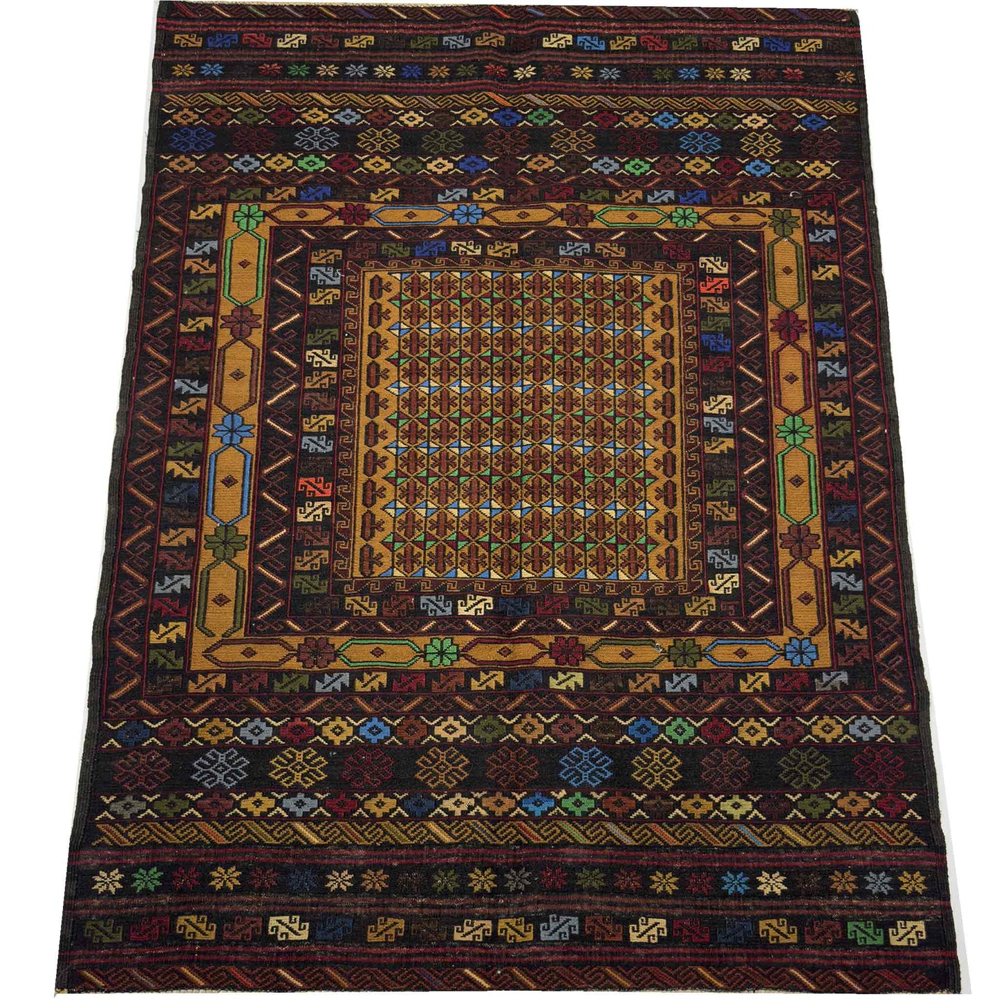 Afghan Kilm Soumak - 3 x 5 ft