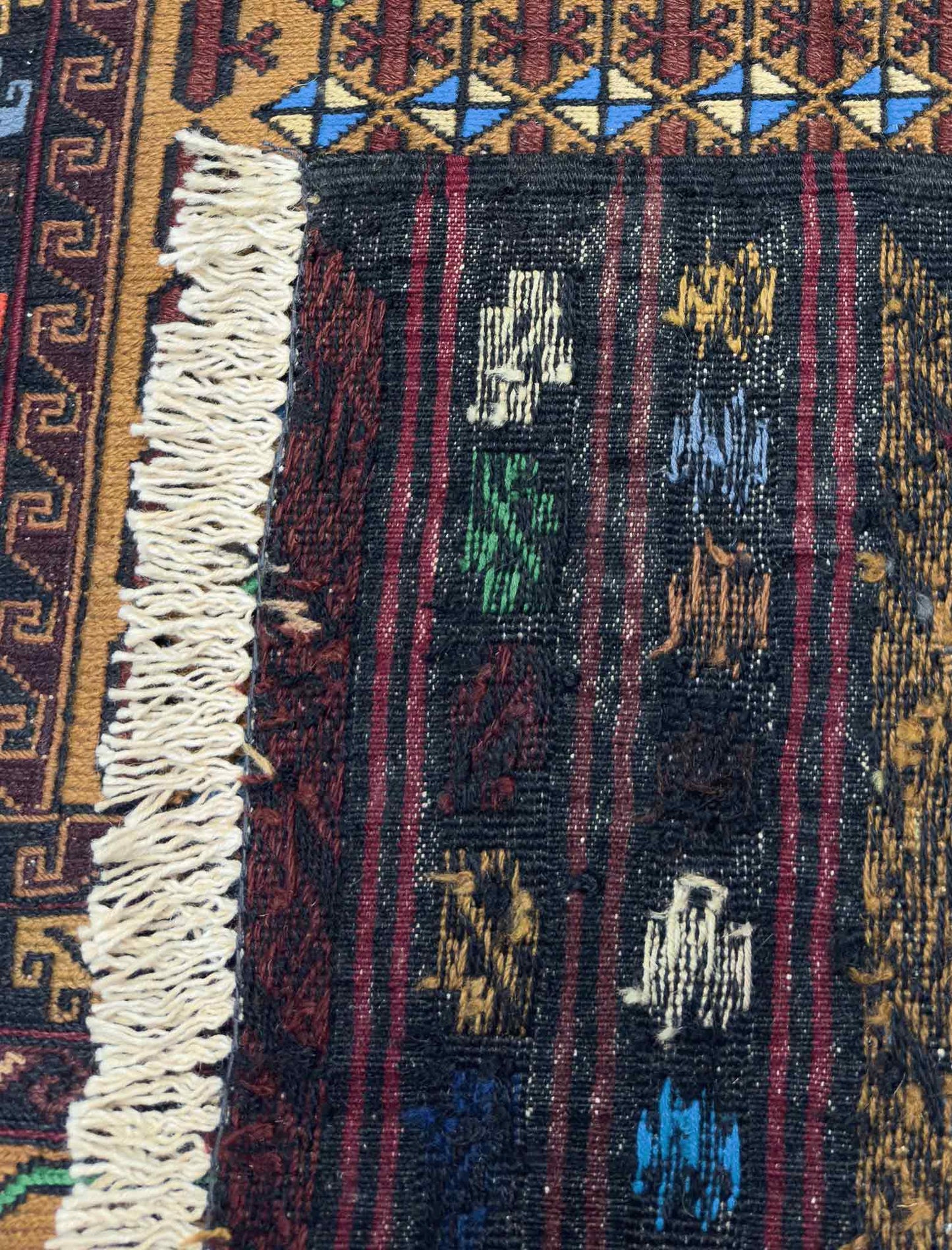 Afghan Kilm Soumak - 3 x 5 ft