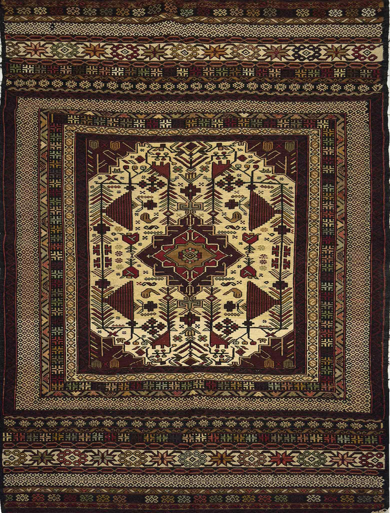 Afghan Kilm Soumak - 6 x 4 ft