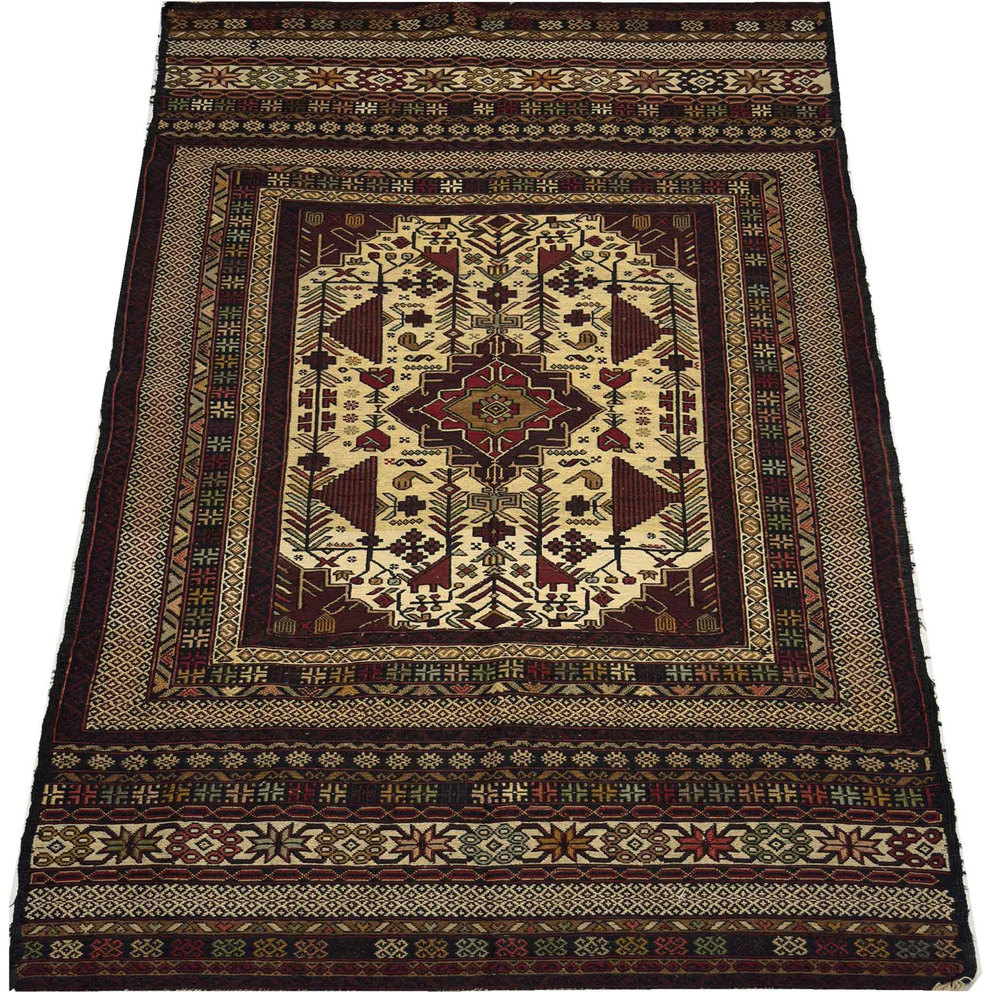 Afghan Kilm Soumak - 4 x 6 ft