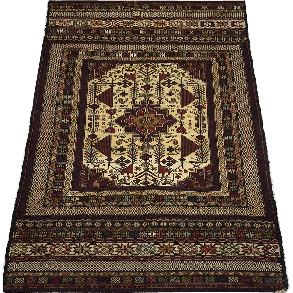 Afghan Kilm Soumak - 6 x 4 ft