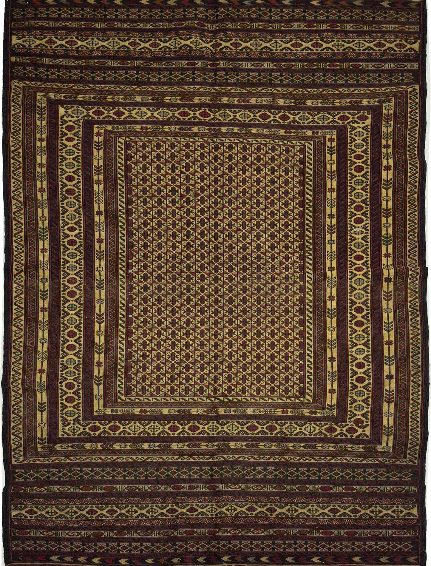 Afghan Kilm Soumak - 6 x 4 ft