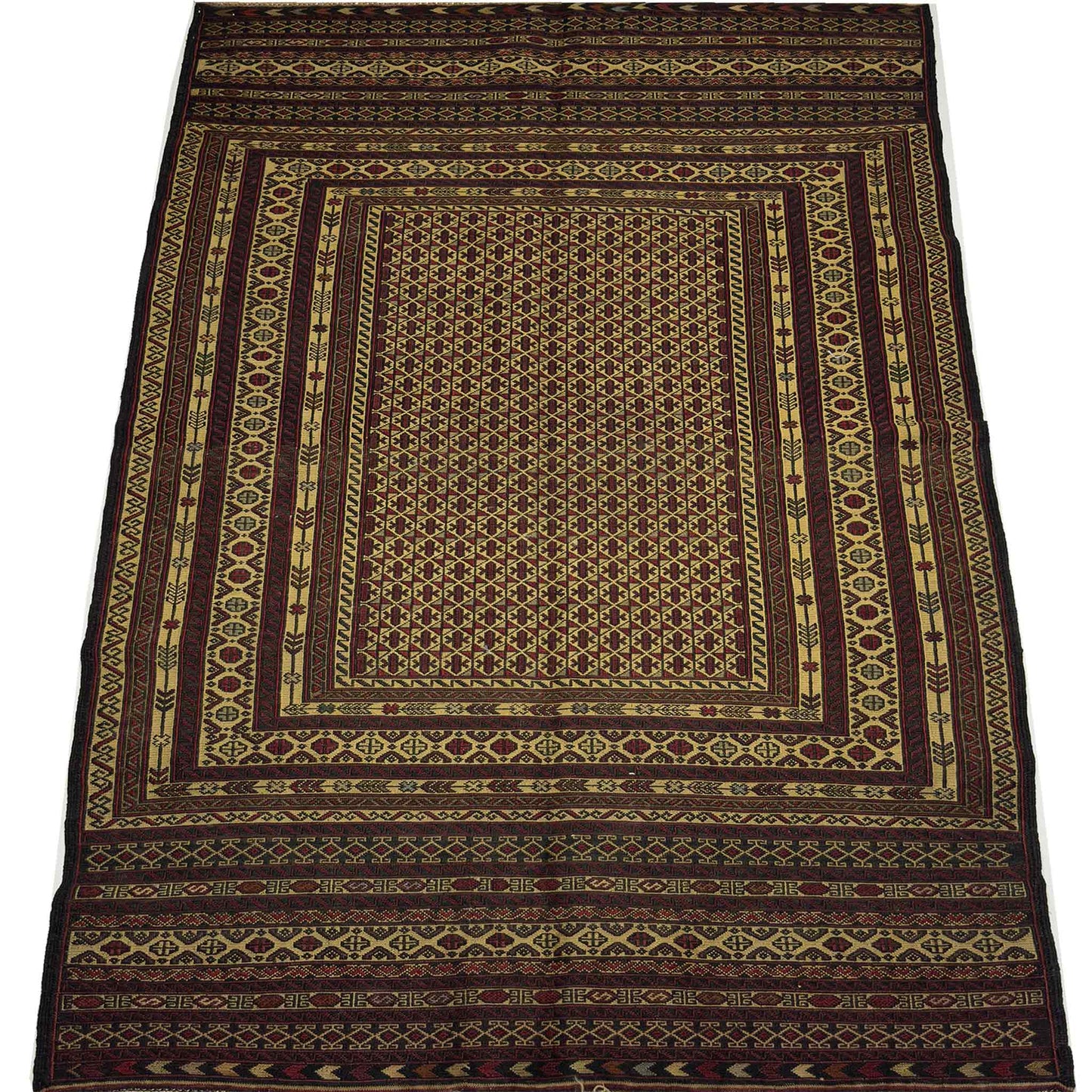 Afghan Kilm Soumak - 6 x 4 ft