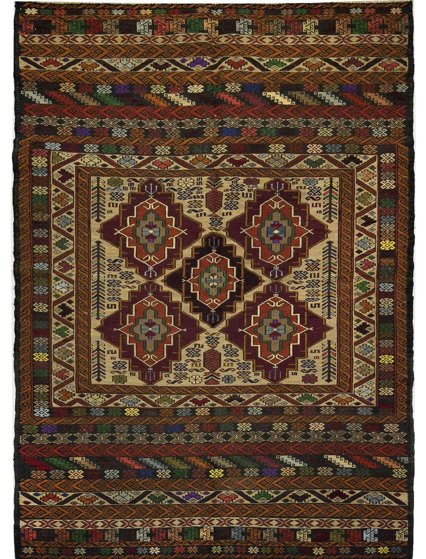 Afghan Kilm Soumak - 6 x 4 ft