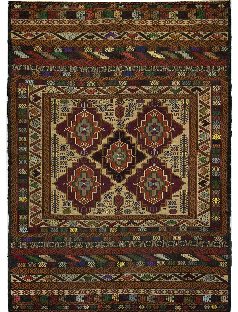 Afghan Kilm Soumak - 6 x 4 ft