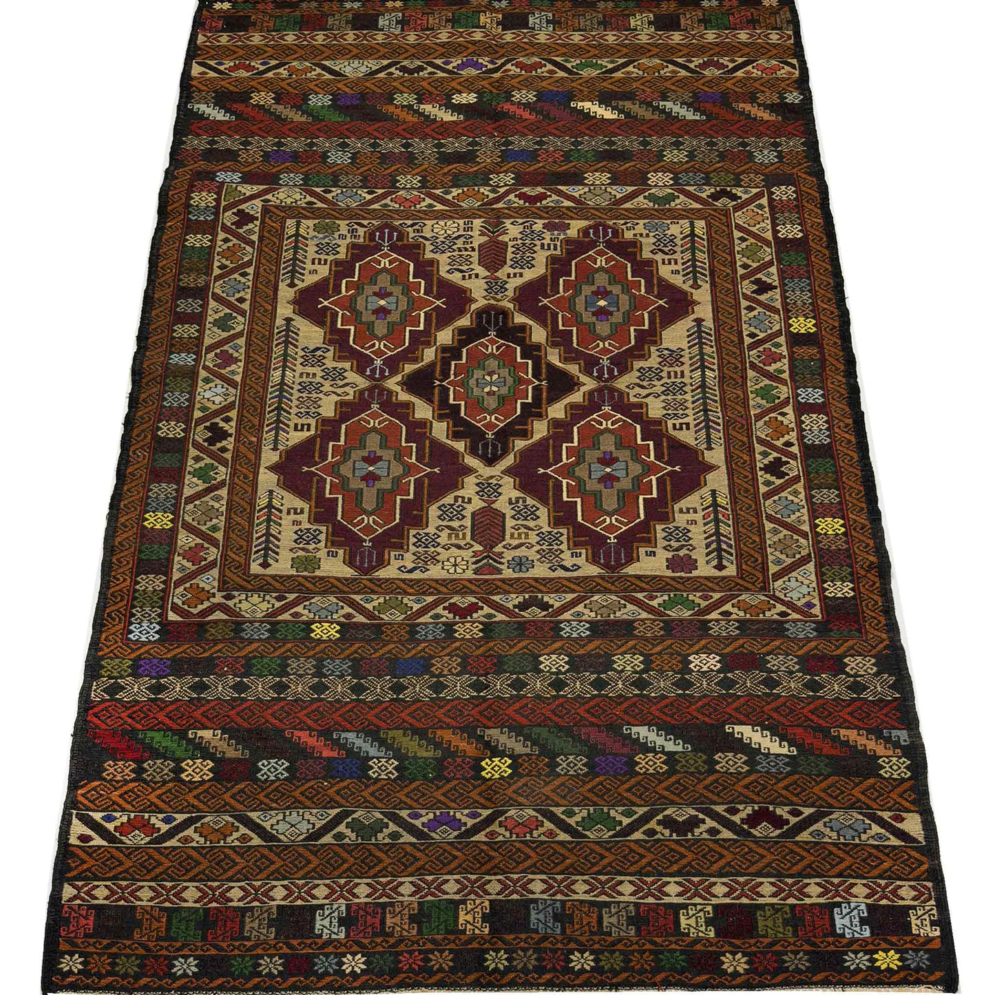 Afghan Kilm Soumak - 6 x 4 ft