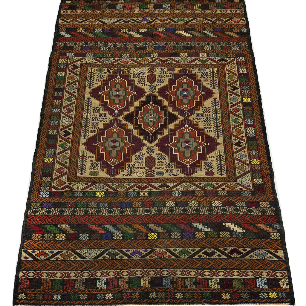 Afghan Kilm Soumak - 6 x 4 ft