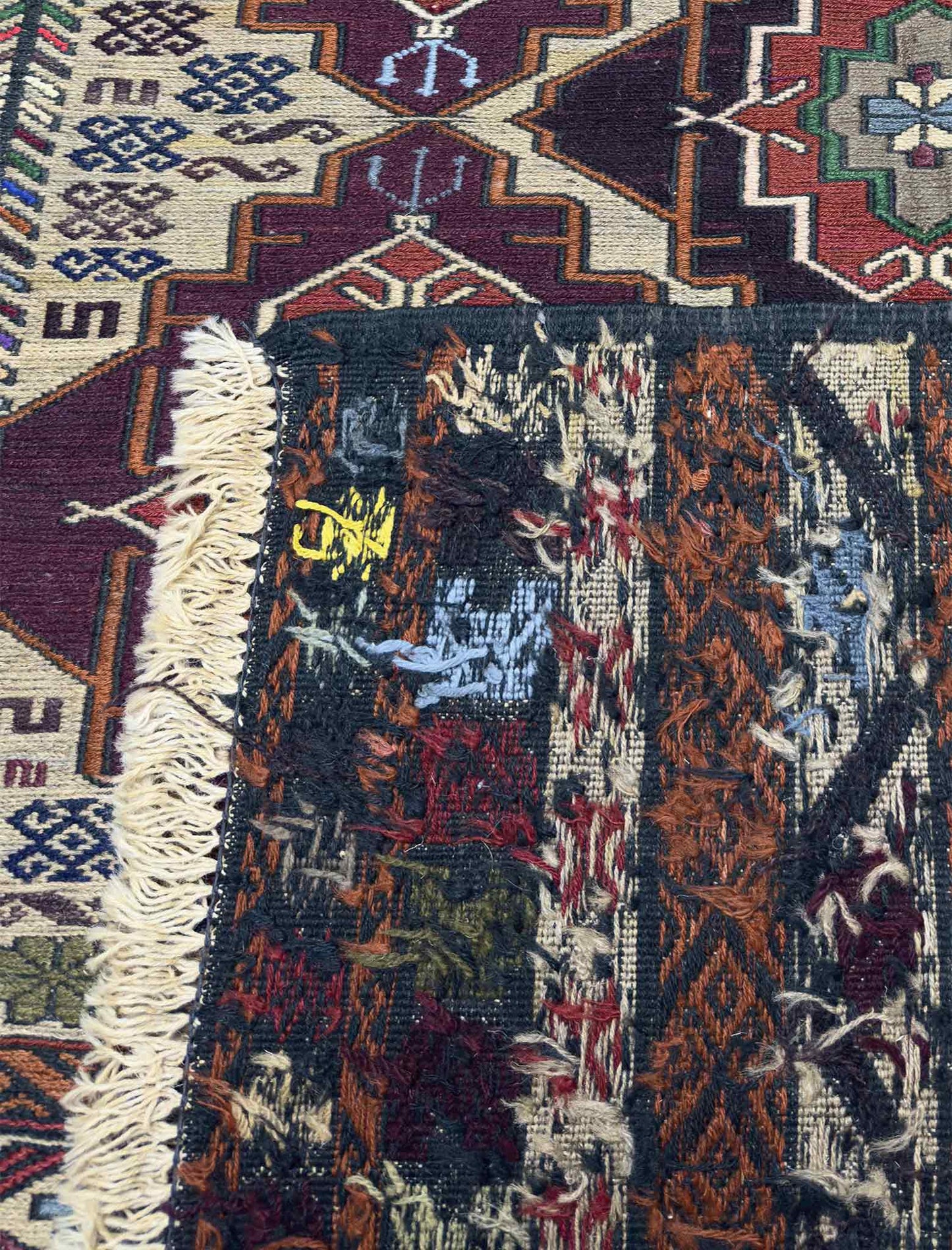 Afghan Kilm Soumak - 6 x 4 ft