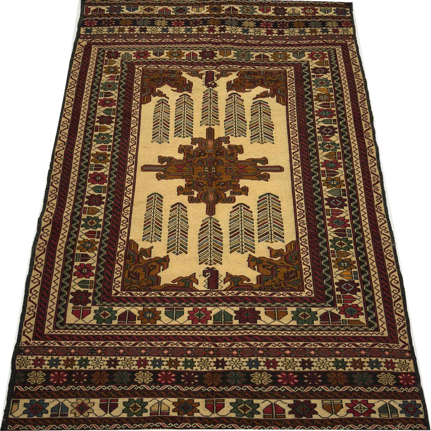 Afghan Kilm Soumak -  7 x 4.5 ft