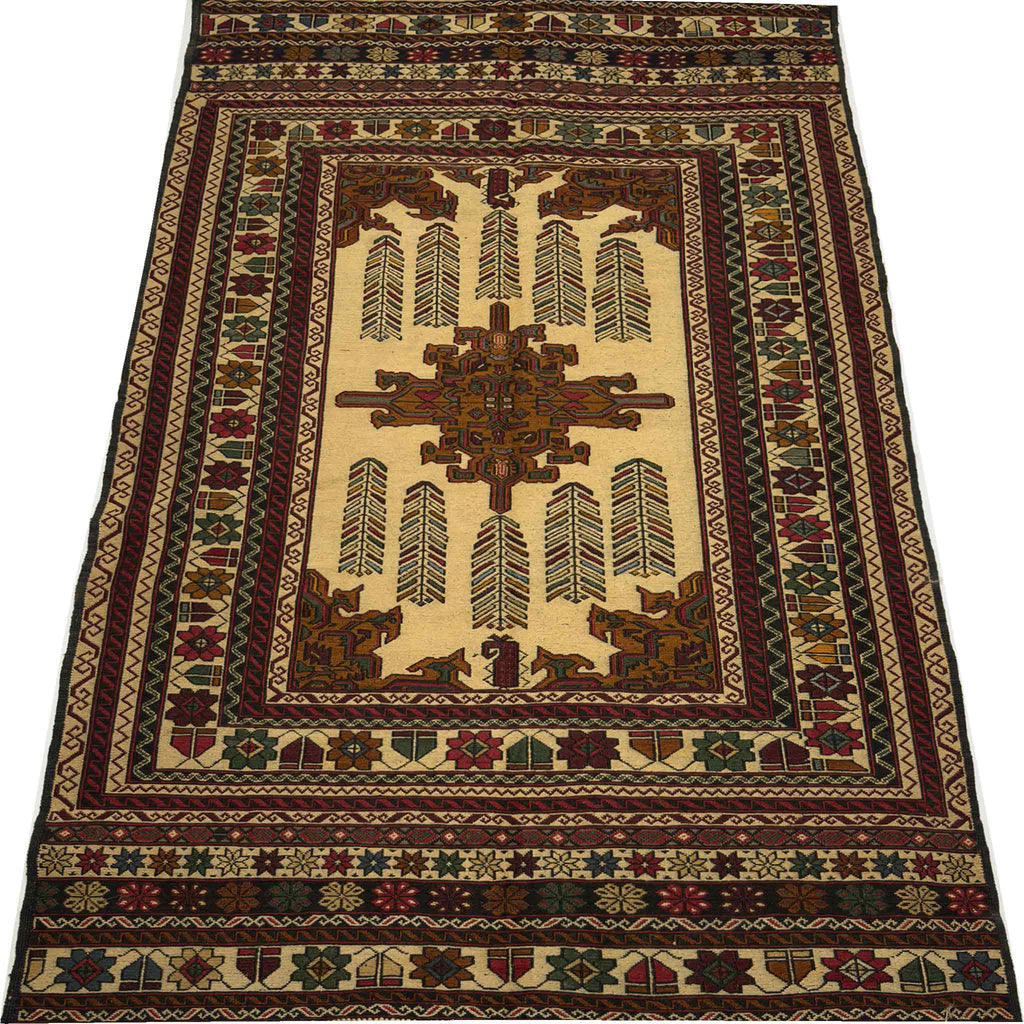 Afghan Kilm Soumak -  7 x 4.5 ft