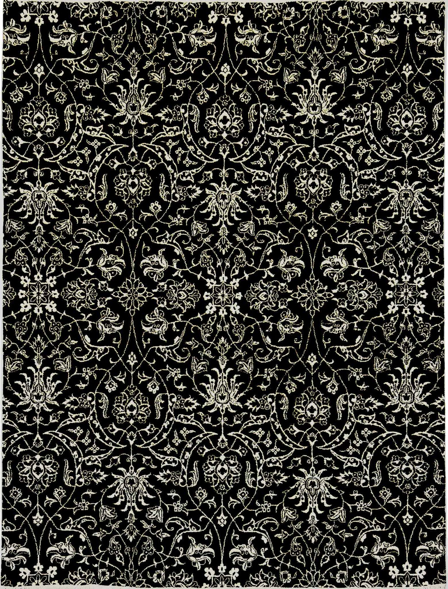 Modern Suzani Rug - 8 x 10 ft