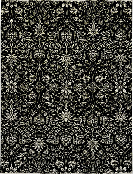 Modern Suzani Rug - 10 x 8 ft
