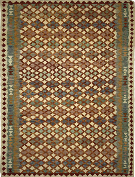 Afghan Kilm Meimnah - 6.5 x 9.5 ft