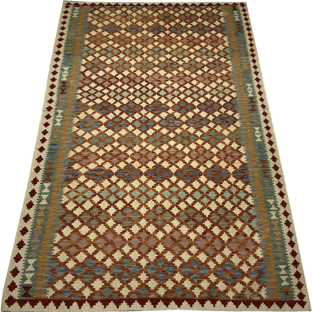 Afghan Kilm Meimnah - 10 x 7 ft