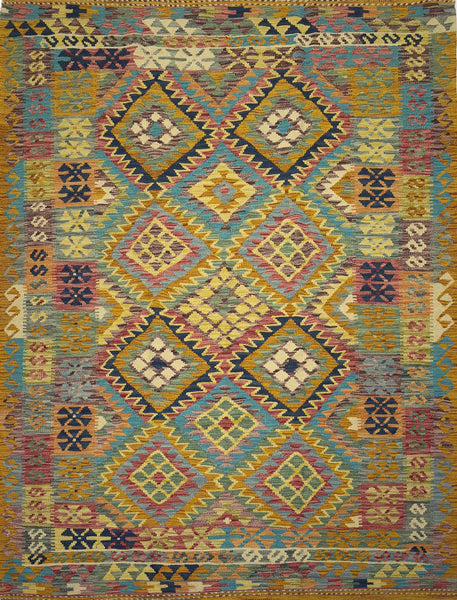 Afghan Kilm Meimnah - 6 x 9 ft