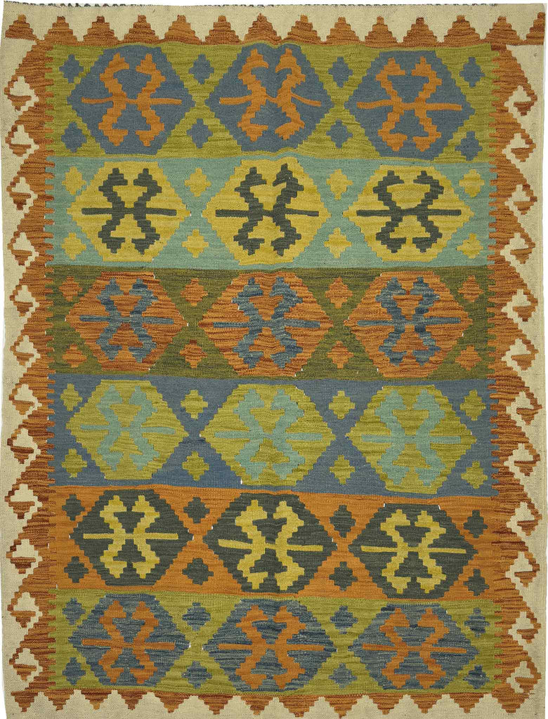 Meimnah Kilim - 7 x 5 ft