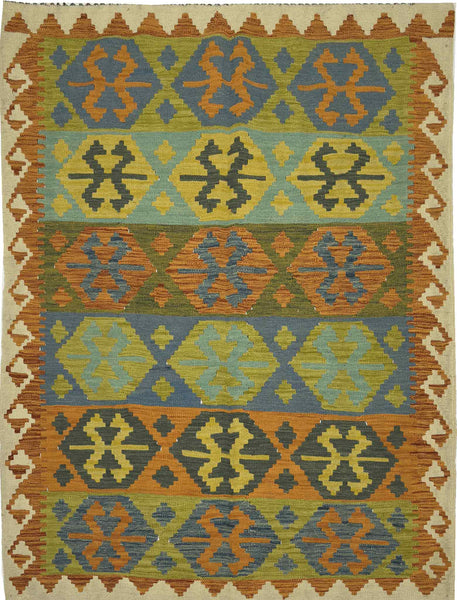 Meimnah Kilim - 7 x 5 ft