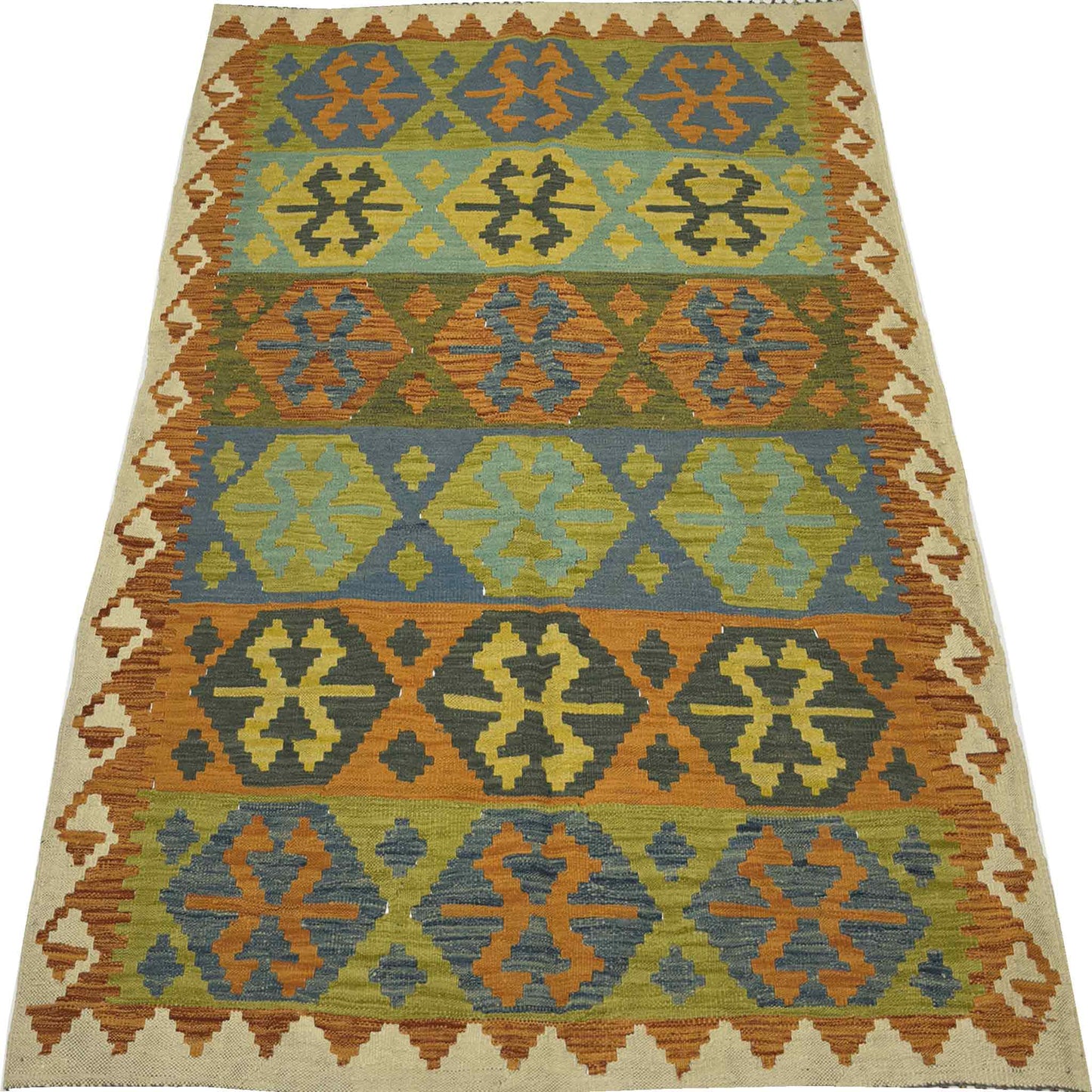 Meimnah Kilim - 5 x 7 ft