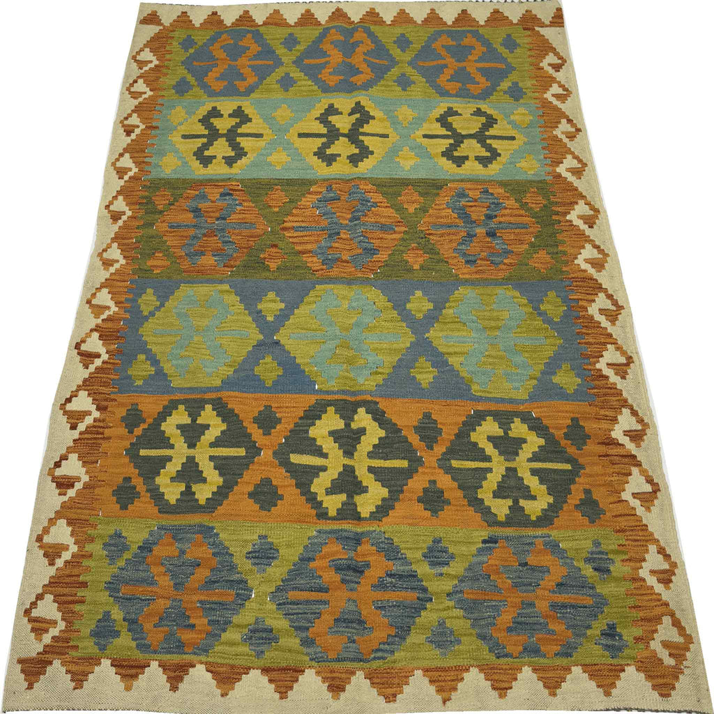 Meimnah Kilim - 7 x 5 ft