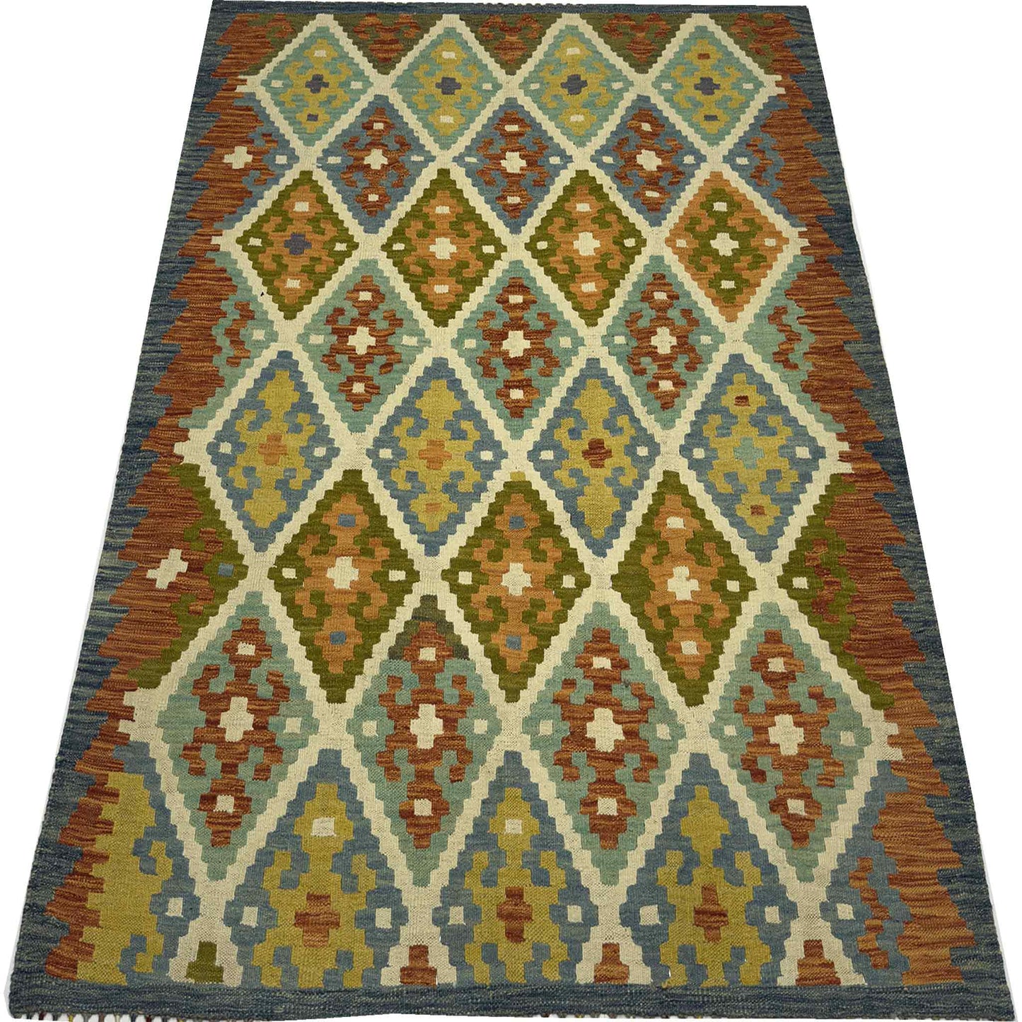 Afghan Kilm Meimnah - 6 x 5 ft