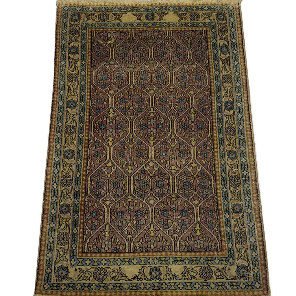 Kasmir Silk Rug - 3 x 2 ft