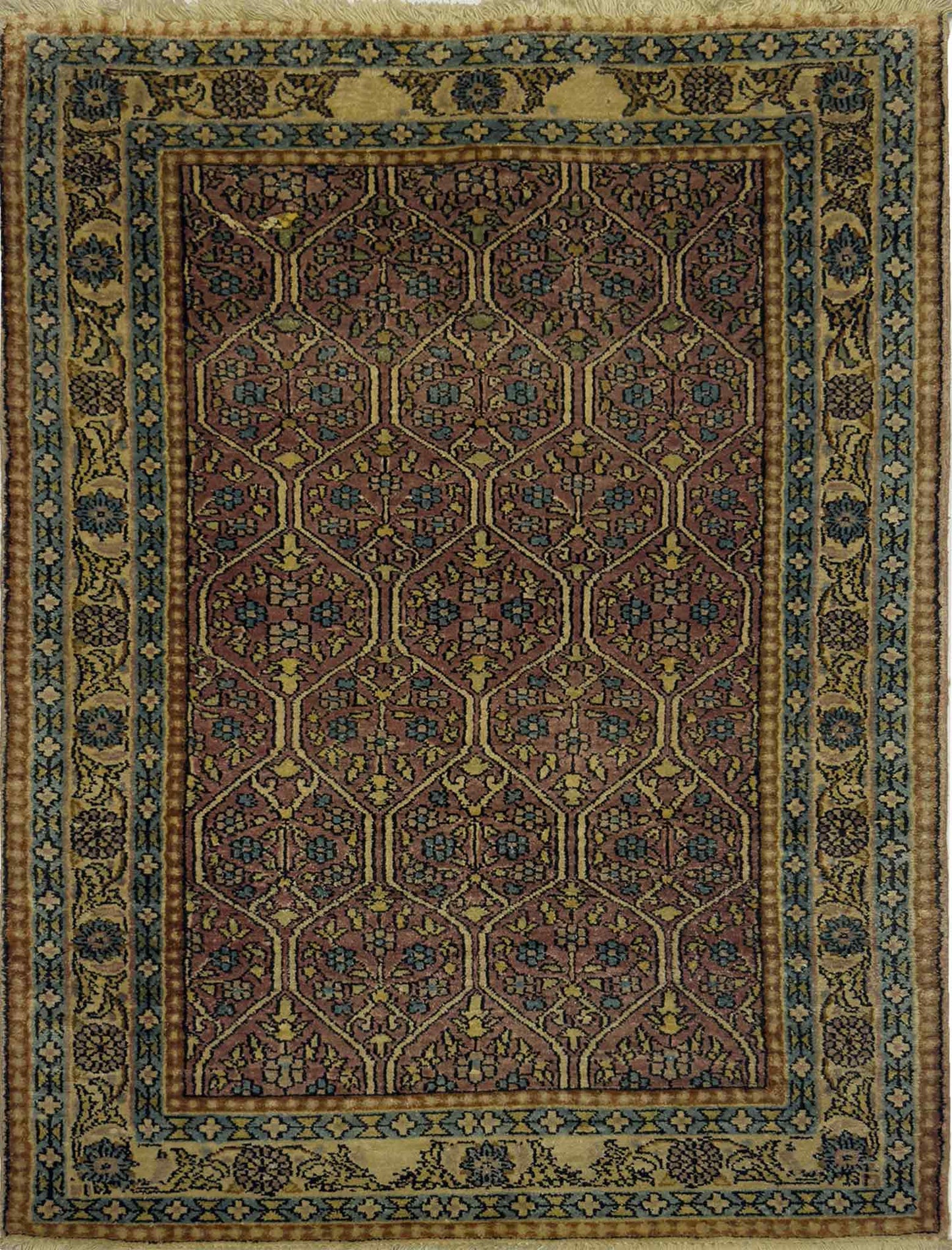 Kasmir Silk Rug - 3 x 2 ft