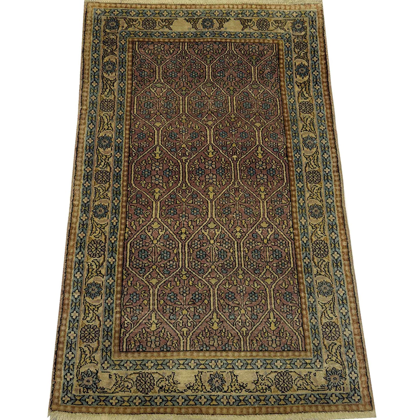 Kasmir Silk Rug - 3 x 2 ft