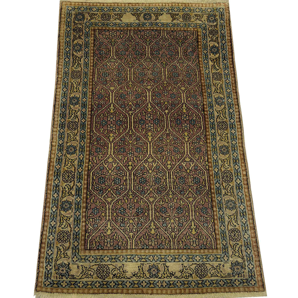Kasmir Silk Rug - 3 x 2 ft
