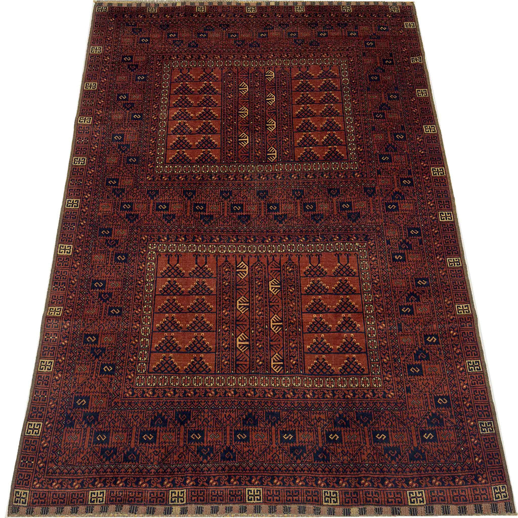 Afghan Ensi Rug - 6 x 5 ft