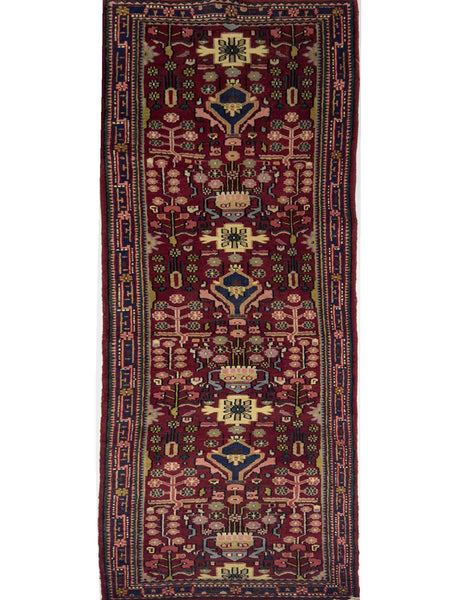 Persian Jozan Rug - 8.5 x 2ft