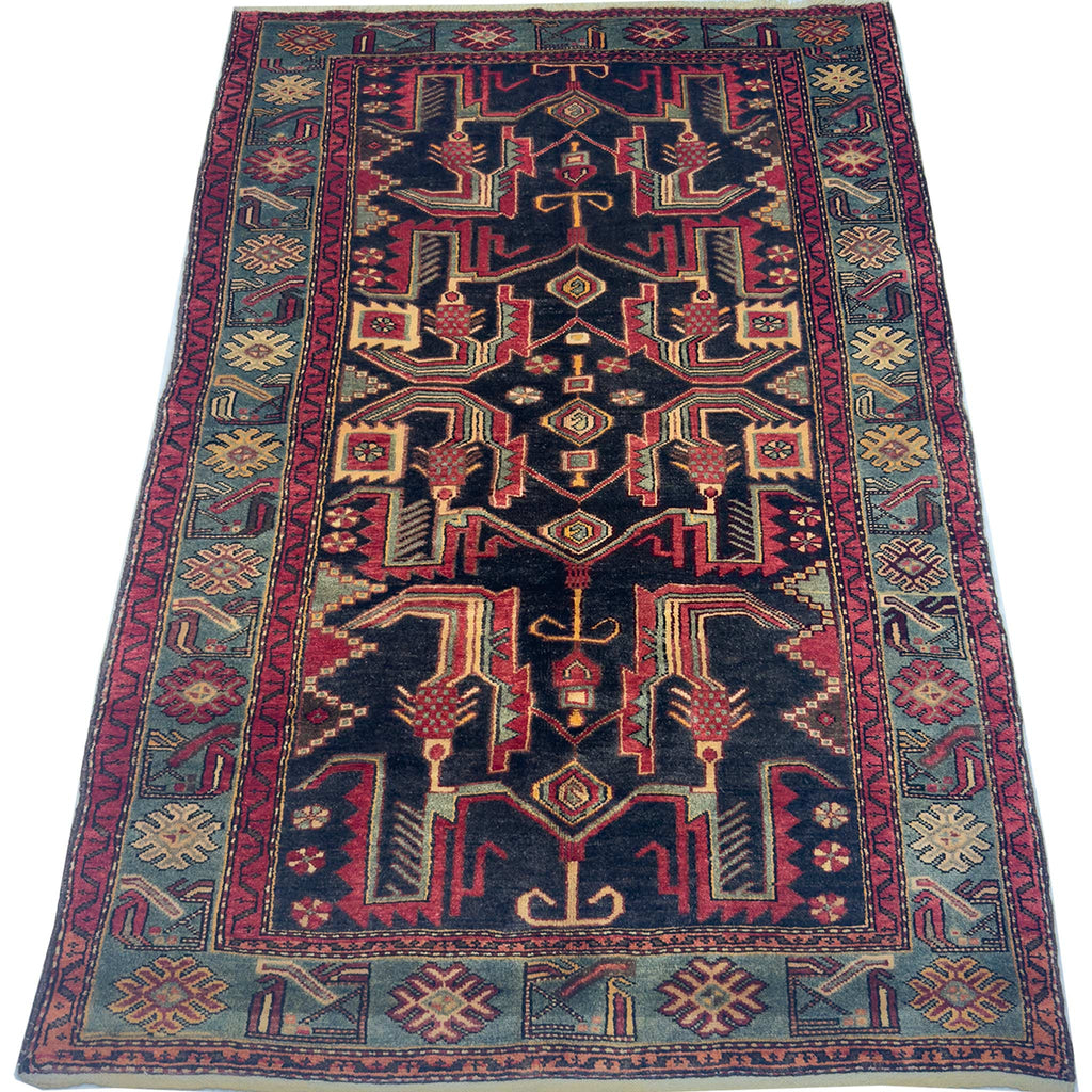 Turkish Bergama Rug - 7 x 4.5 ft