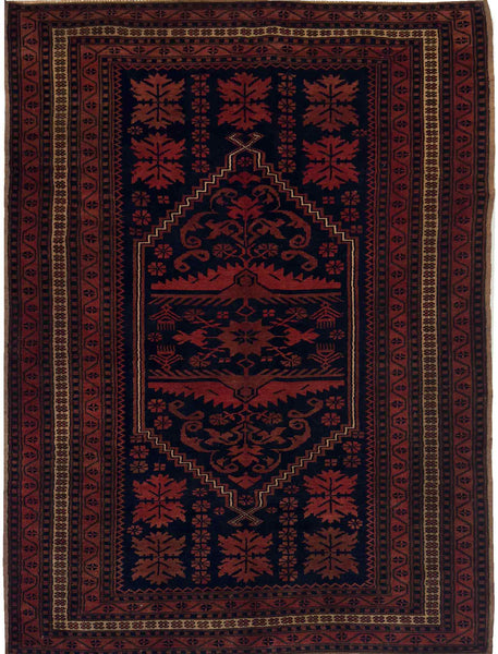 Pre-Loved Turkish  Rug - 4 x 6 ft