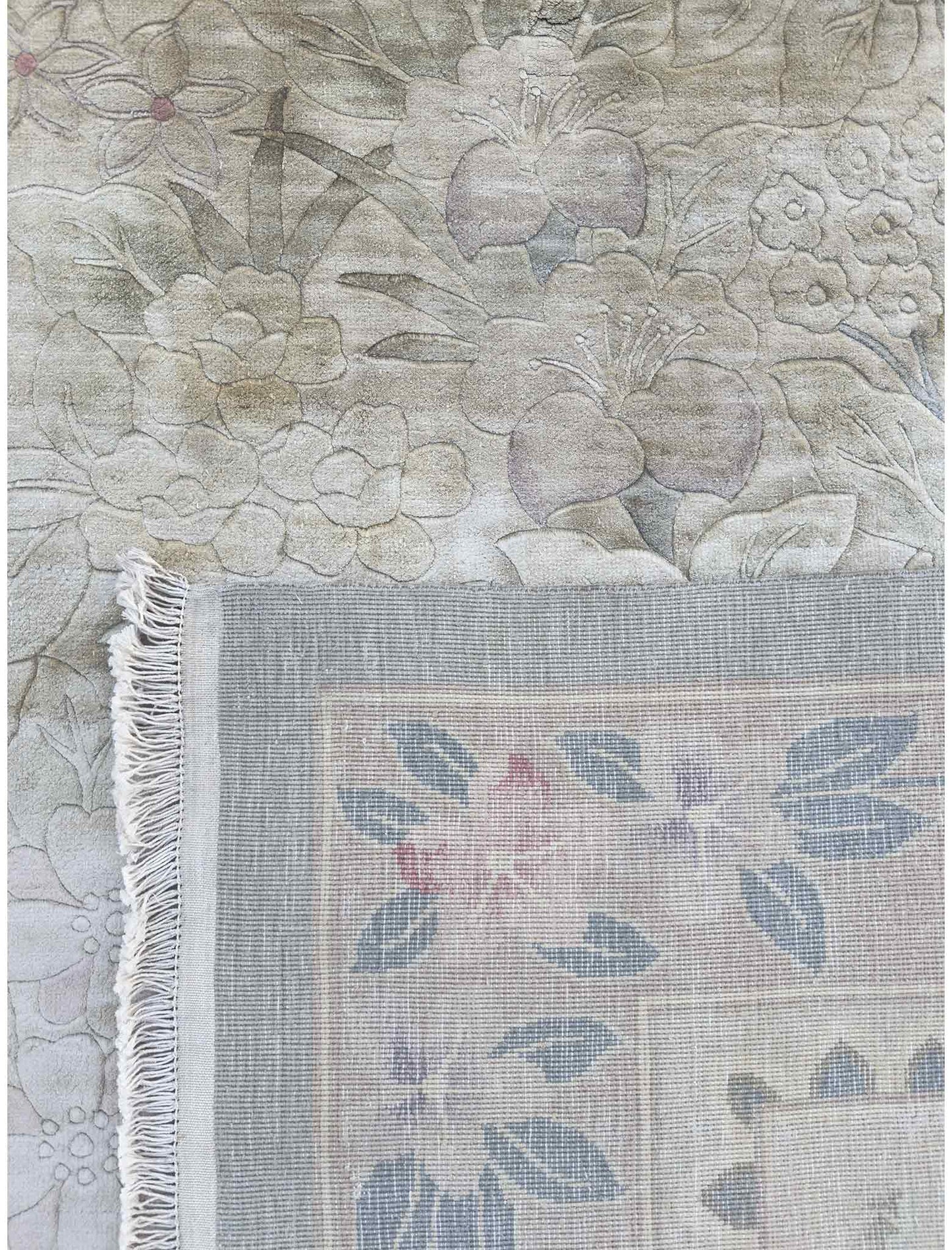 Chinese Silk Rug - 10 x 8 ft