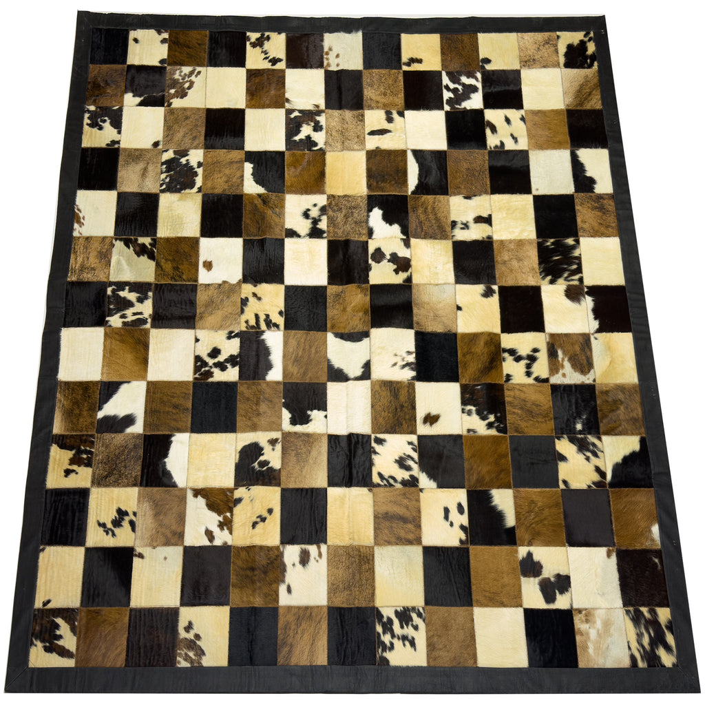 Cowhide Rug - 7.5 x 7.5 ft