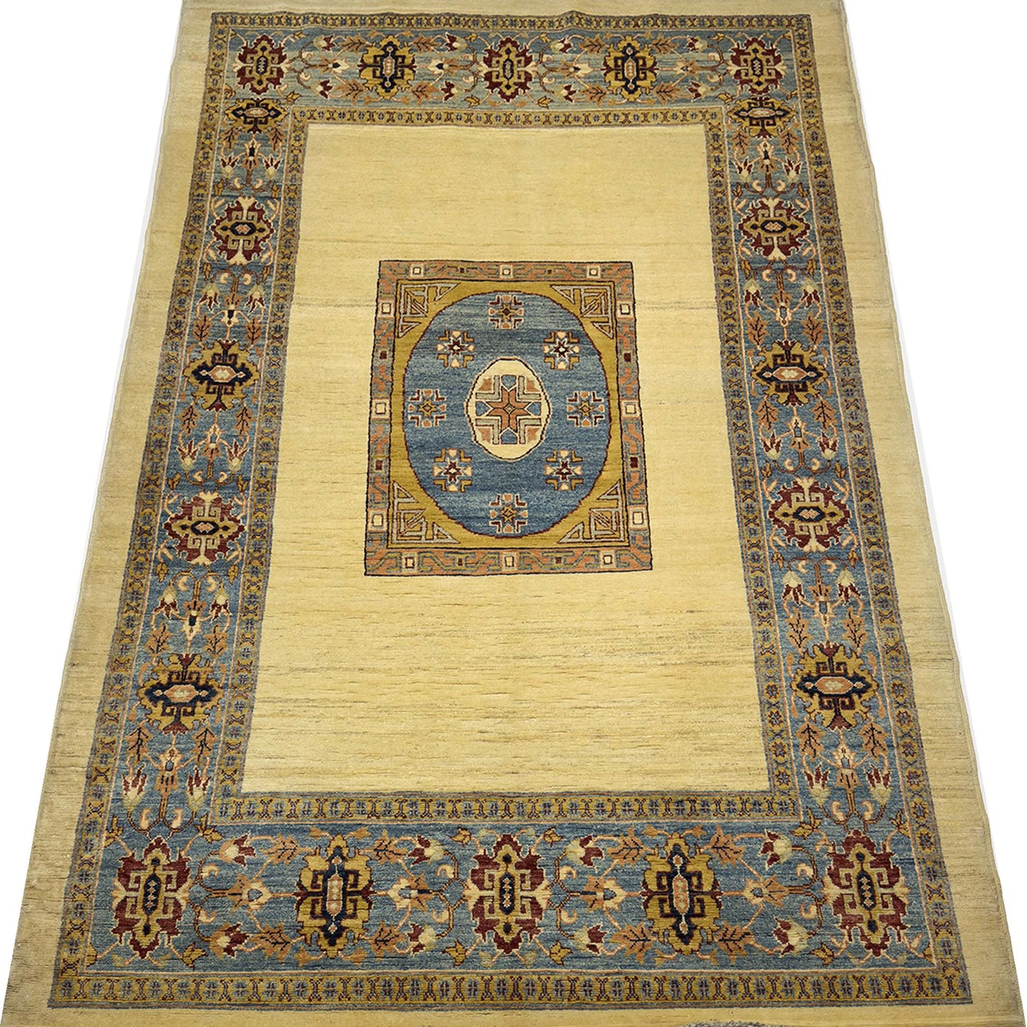 Afghan Gabbeh Rug - 6 x 9 ft