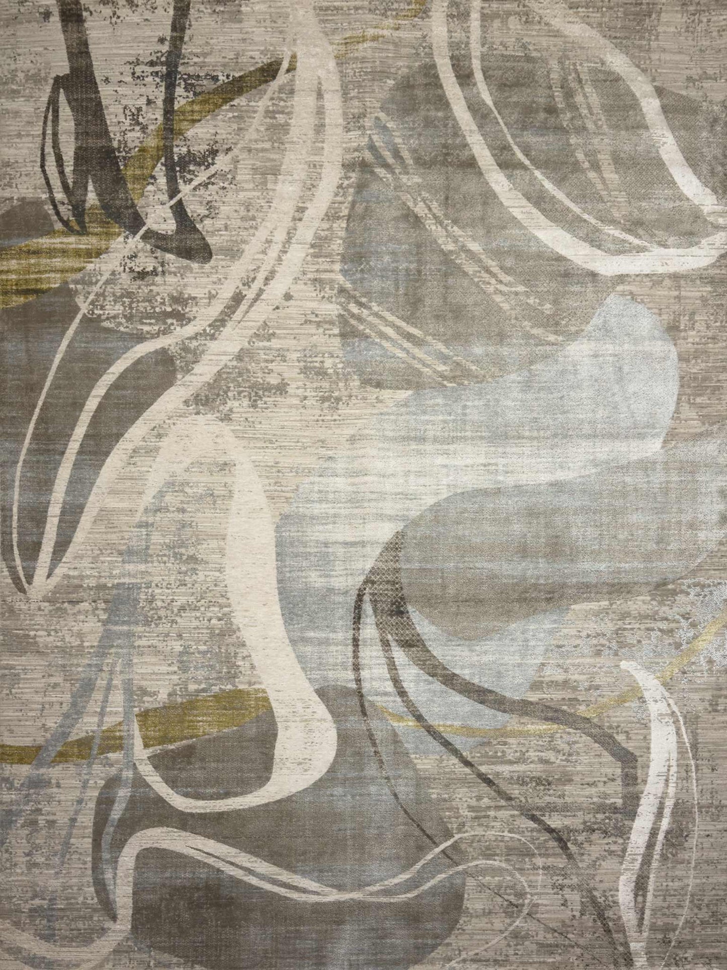 Modern  Abstract Rug - 7 x 10 ft
