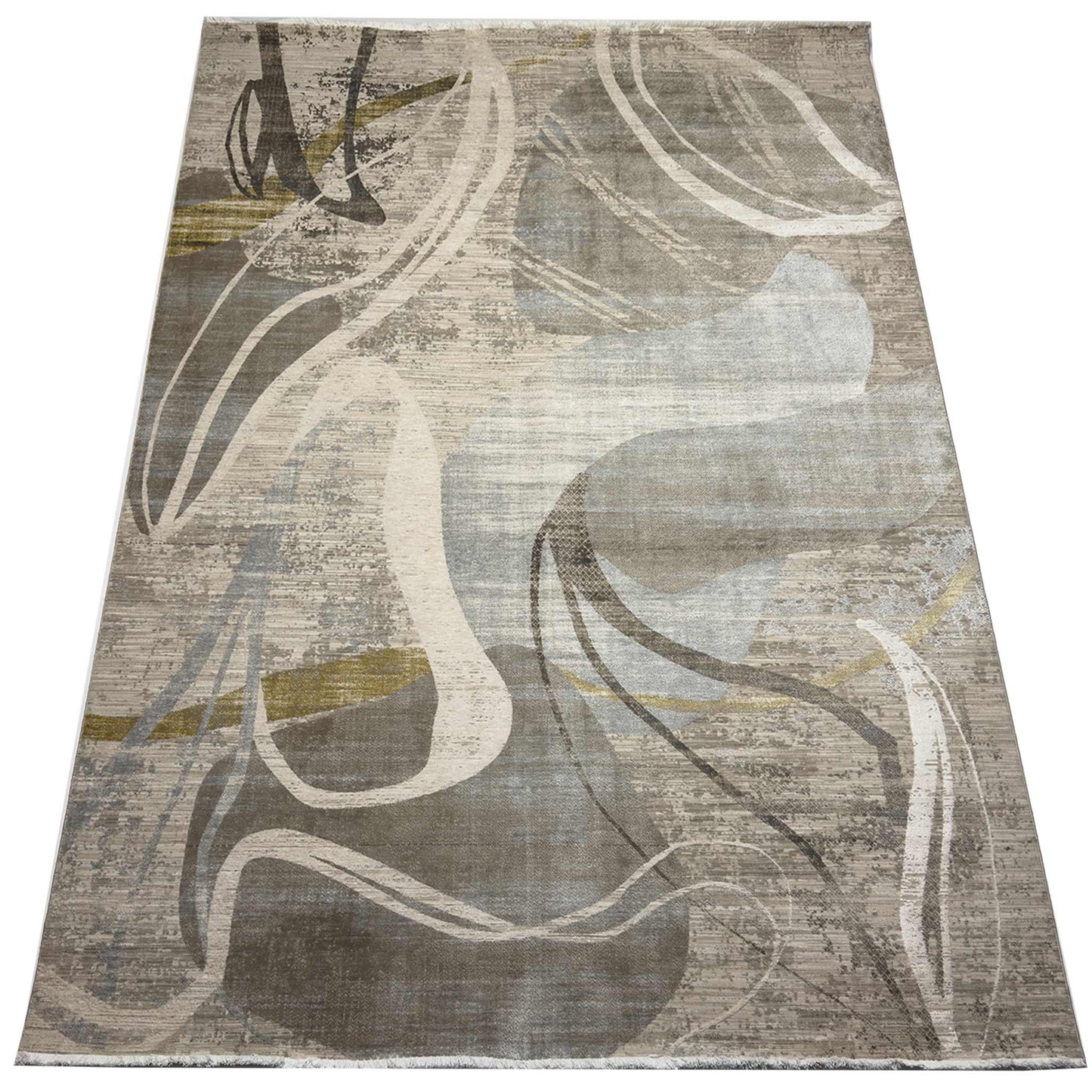 Modern  Abstract Rug - 7 x 10 ft