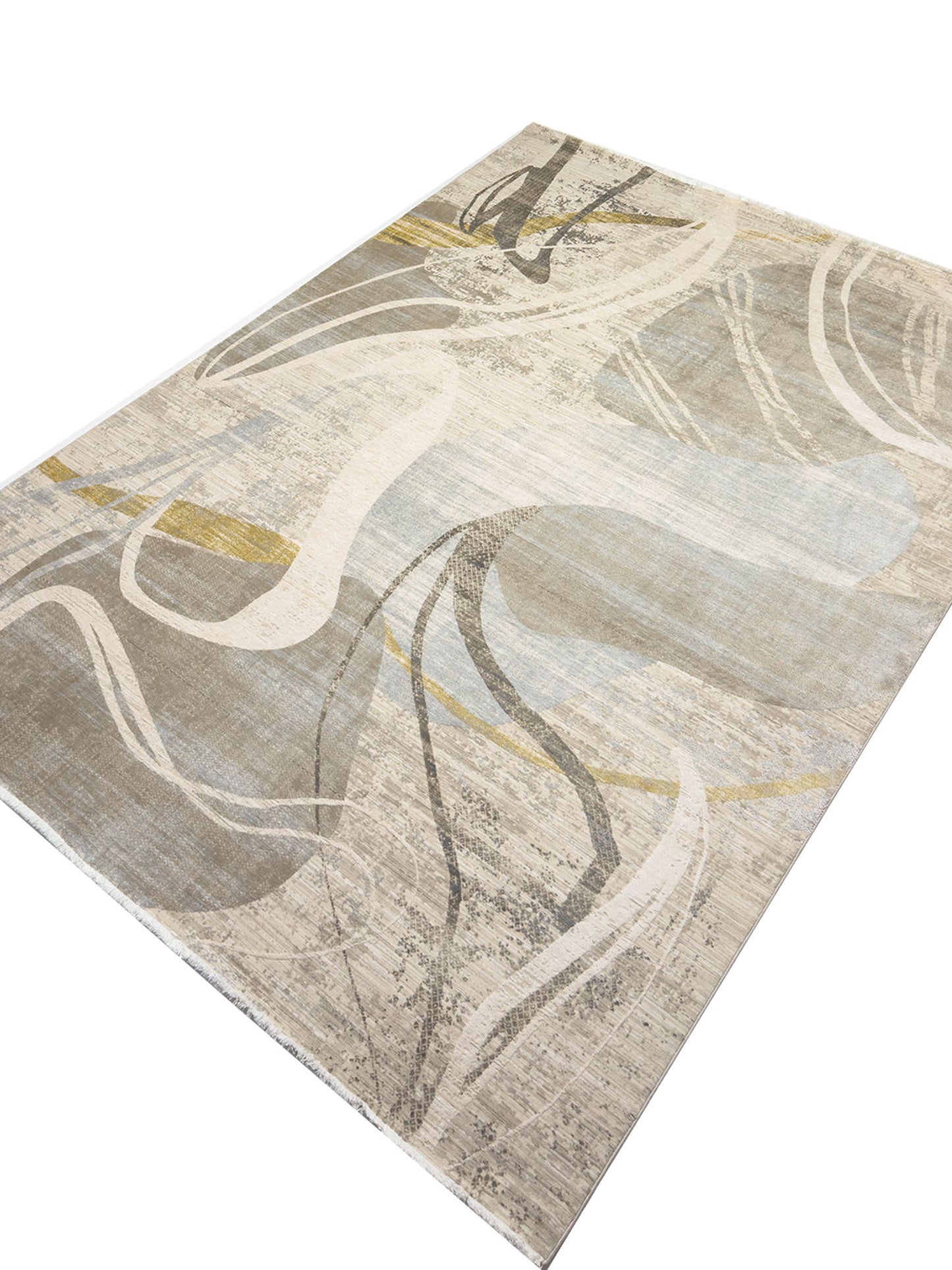 Modern  Abstract Rug - 7 x 10 ft