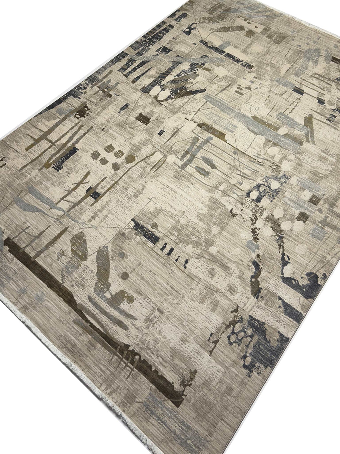 Modern Abstract Rug - 7 x 10 ft