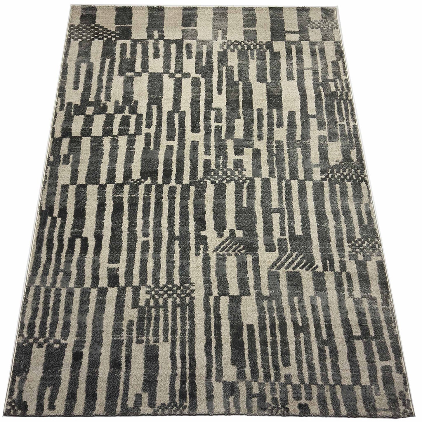 Modern Contemporary Rug - 5 x 7 ft