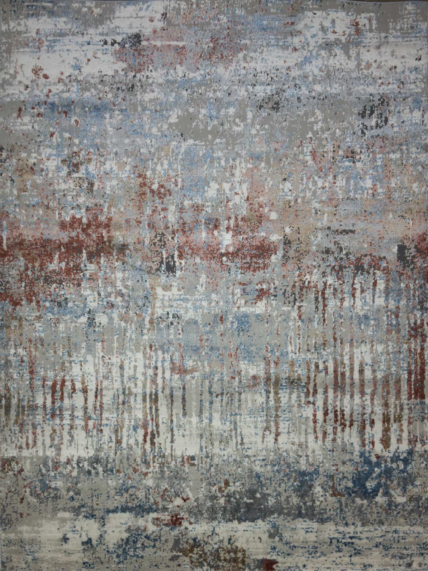 Modern  Abstract Rug - 5 x 8 ft