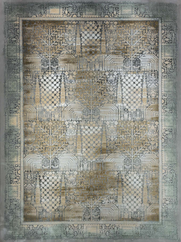 Modern Transitional Rug - 9 x 12 ft