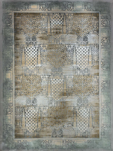 Modern Transitional Rug - 9 x 12 ft