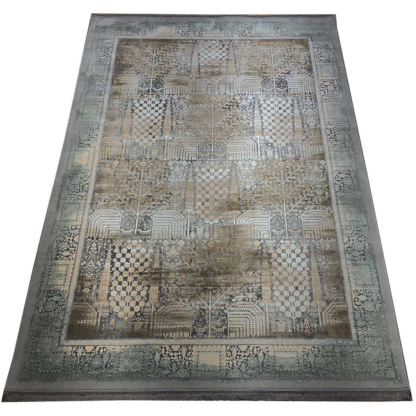 Modern Transitional Rug - 9 x 12 ft