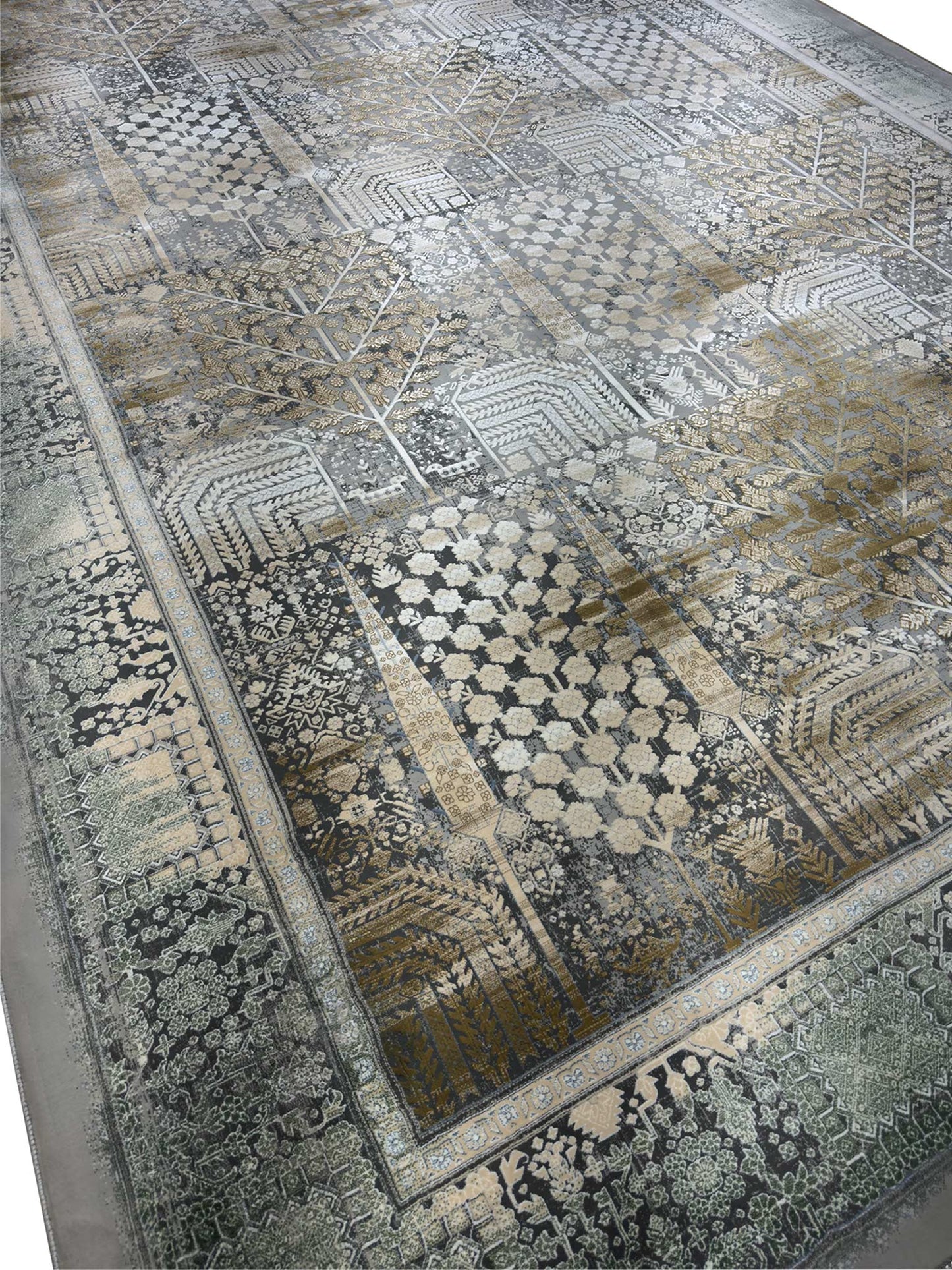 Modern Transitional Rug - 9 x 12 ft