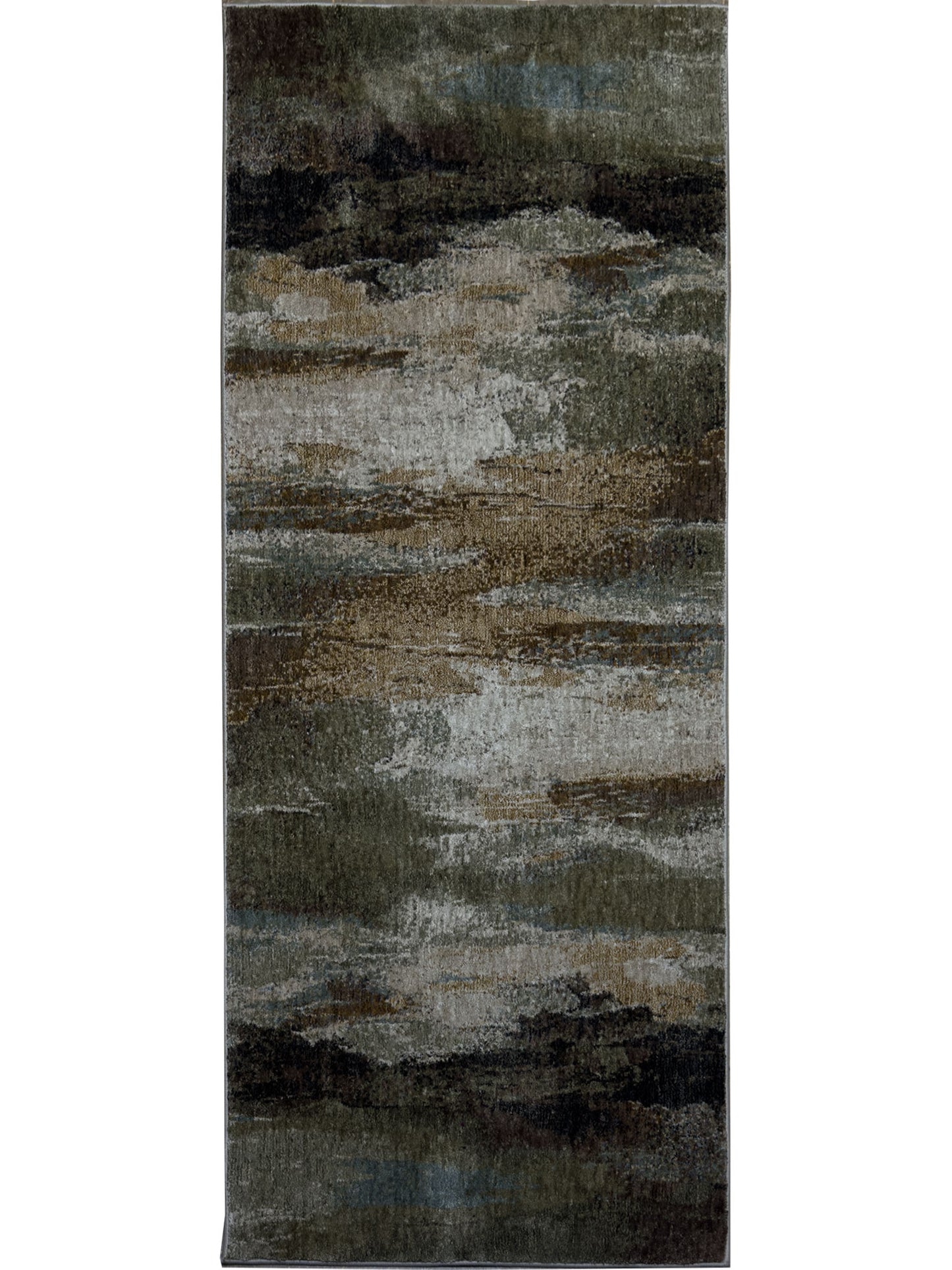 Modern Abstract Runner - 2.5 x 7 ft