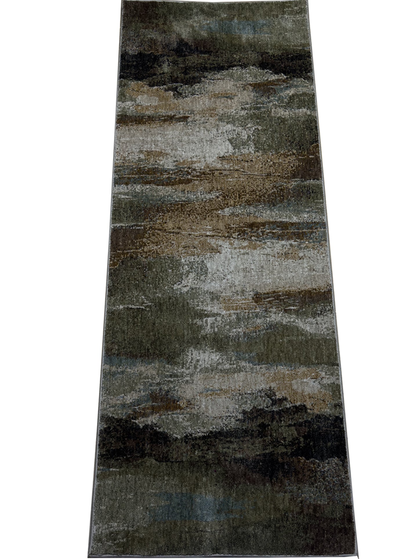 Modern Abstract Runner - 2.5 x 7 ft