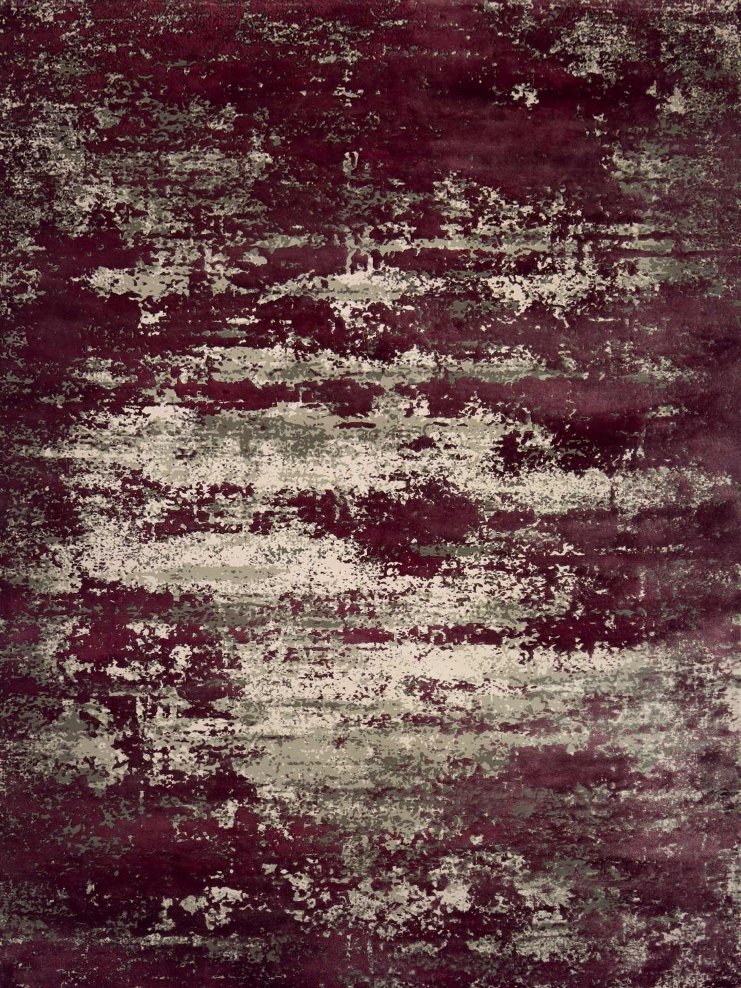 Modern Abstract Rug - 5 x 7 ft