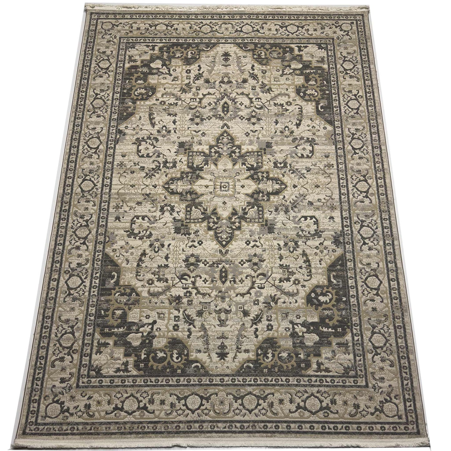 Transitional Heriz Rug - 5 x 7 ft