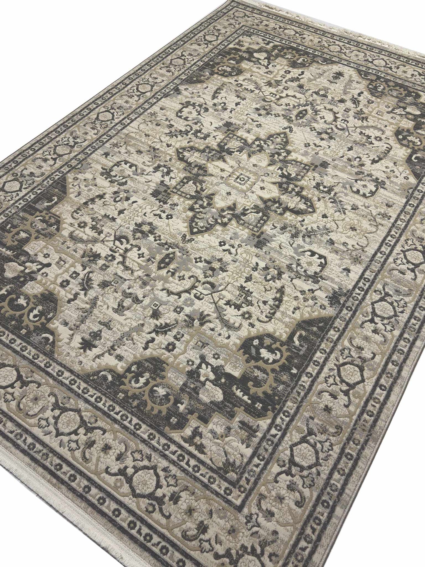Transitional Heriz Rug - 5 x 7 ft